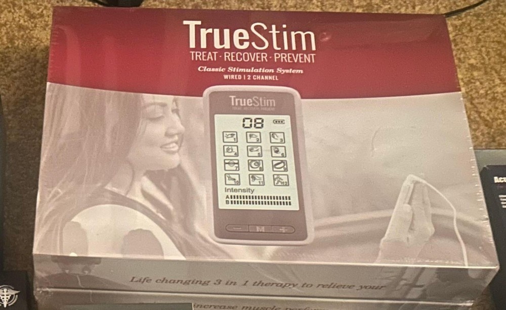 True Stim Classic stimulation Wired 2 Channel System With Accessories