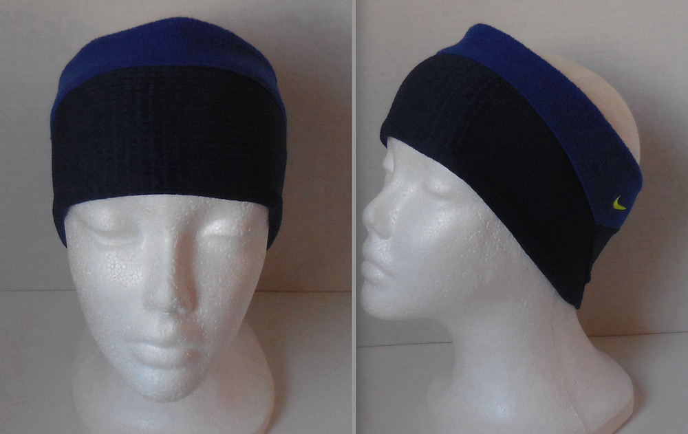 Nike Strike Elite Headband Running Youth Deep Royal/Blue Void/Volt