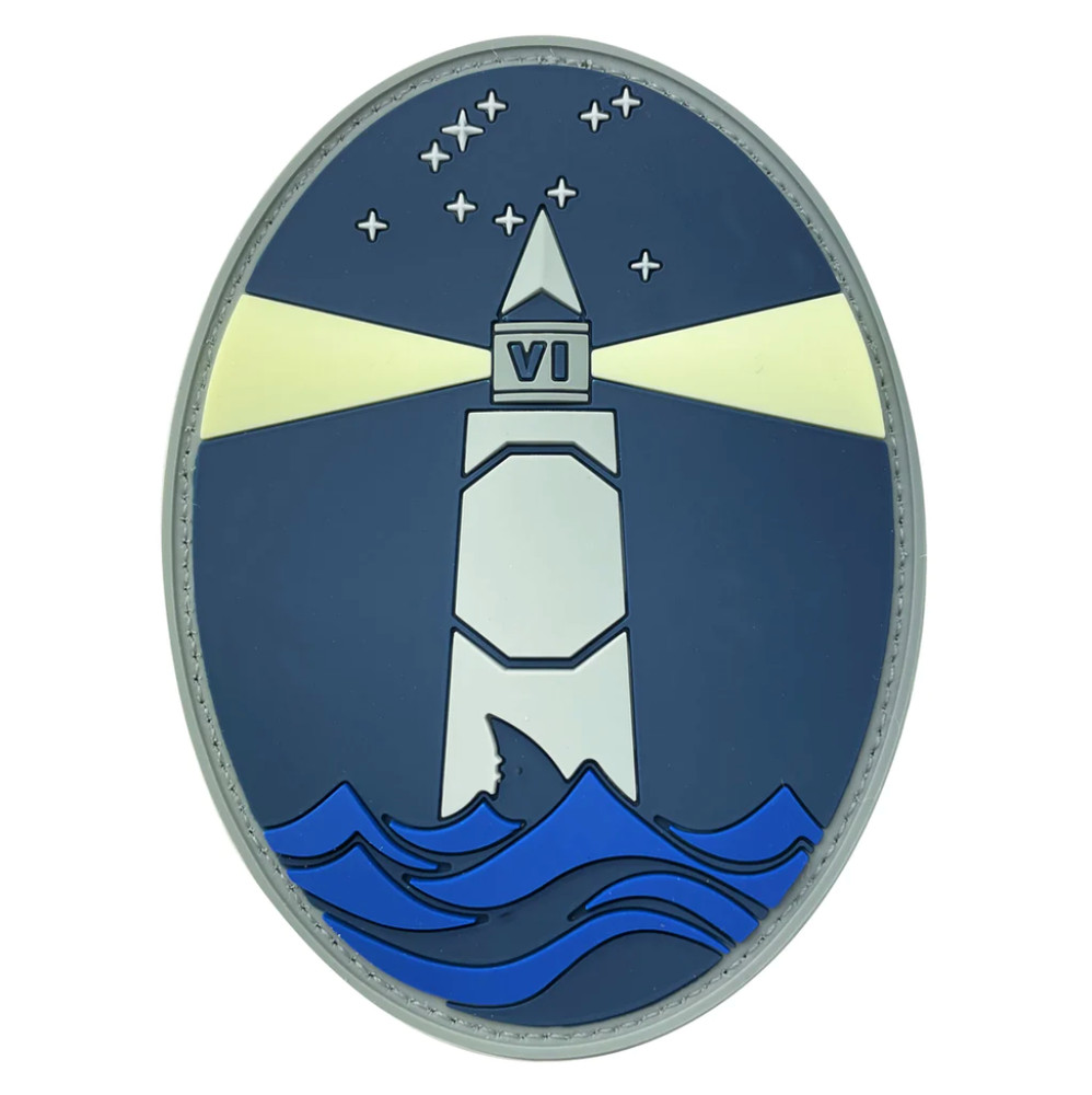 GENUINE U.S. SPACE FORCE PVC PATCH 6TH SPACE WARNING SQUADRON WITH HOOK