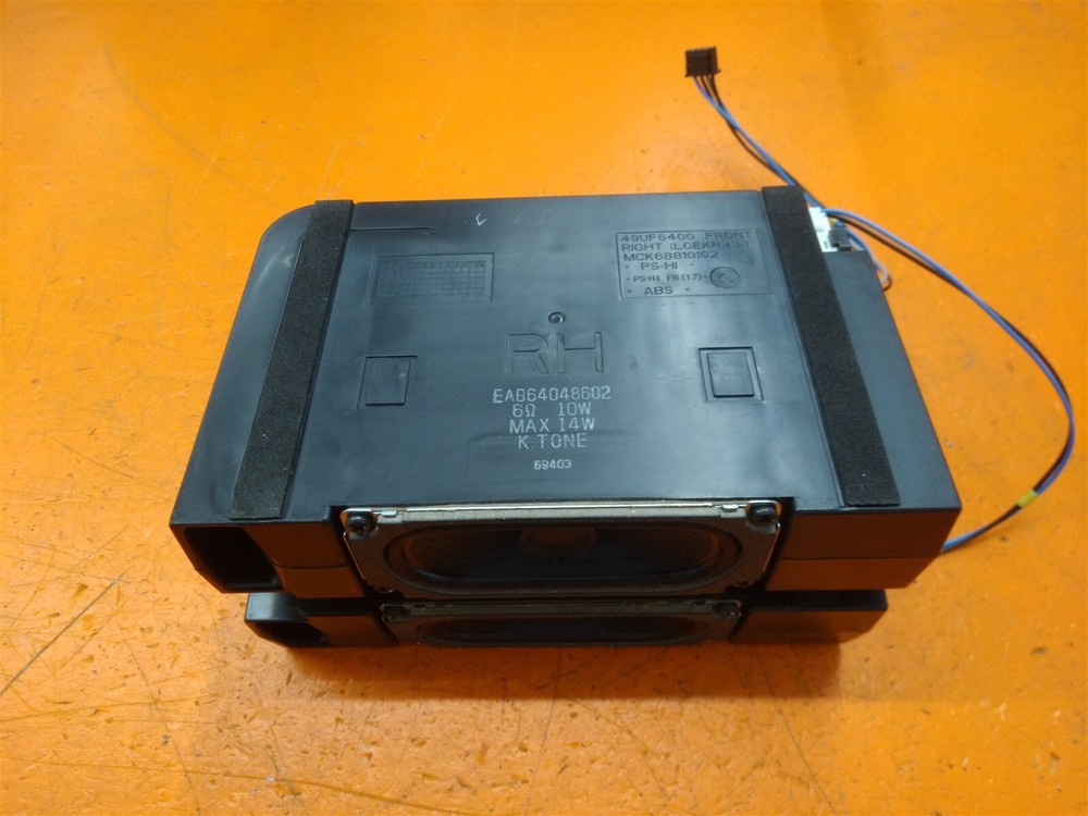 ⭐️⭐️⭐️⭐️⭐️ TV Speaker Set LG 49UH6100