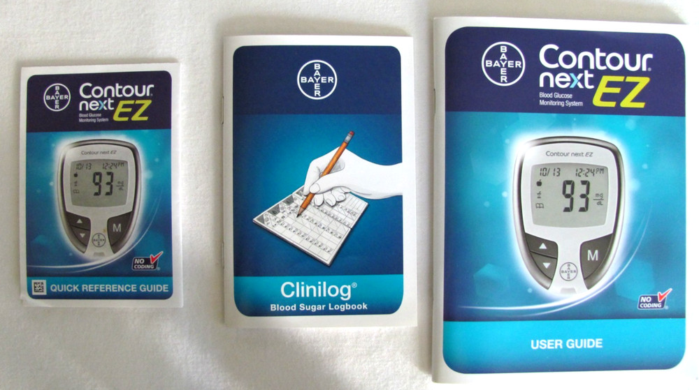 Contour Next EZ Glucose Meter with Microlet 2 Lancing Device and Test Strips+