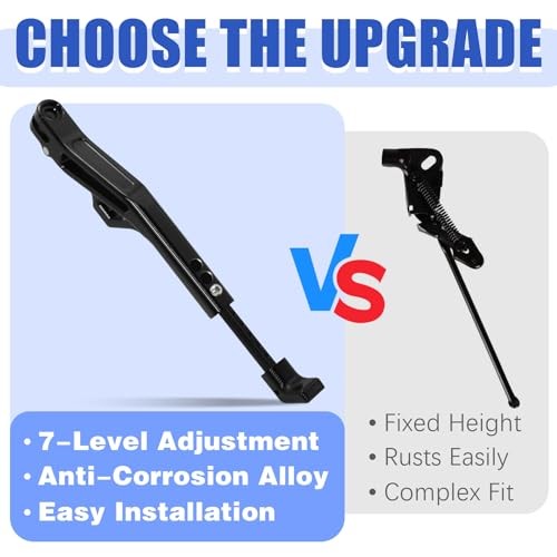 Adjustable Kickstand Foot Side Stand Support for Surron Light Bee X/S E-Ride