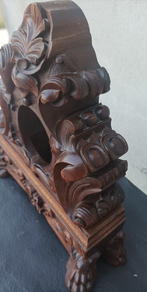 Walnut Clock Case 19th Century