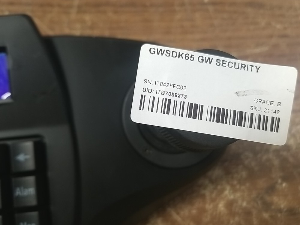 GW SECURITY GWSDK65 Joystick Keyboard Controller. *READ⬇️*