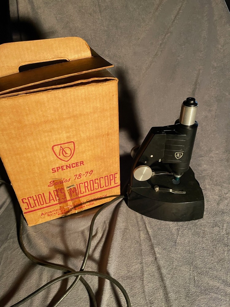 American Optical Scholar's Microscope, Model 78