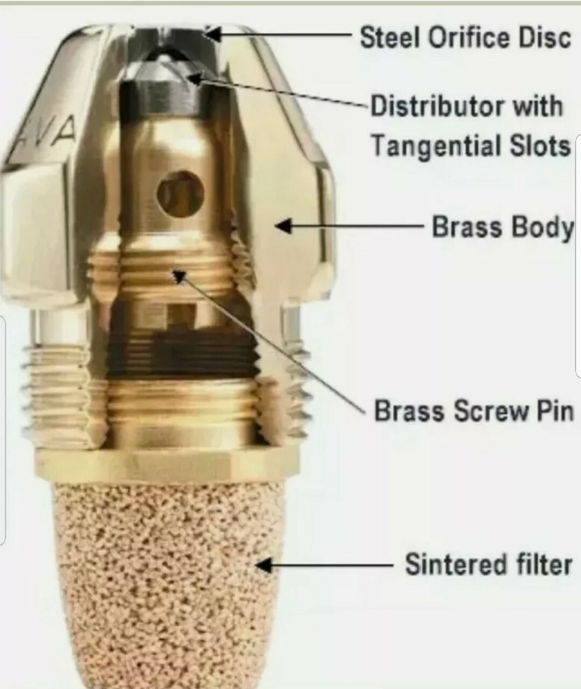 THREE (3) .85-80B SOLID DELAVAN OIL BURNER NOZZLES (Shipment Within 24 Hours)