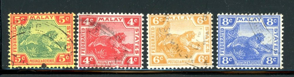 Malaya Scott # 29, 44, 45, 46 - Used