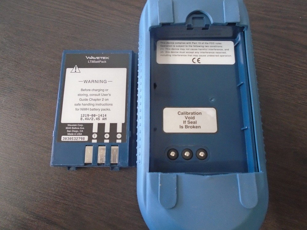 Wavetek Willtek LT-8100A 100MHz Lan Cable Tester Field Meter [AS IS NO CABLES]