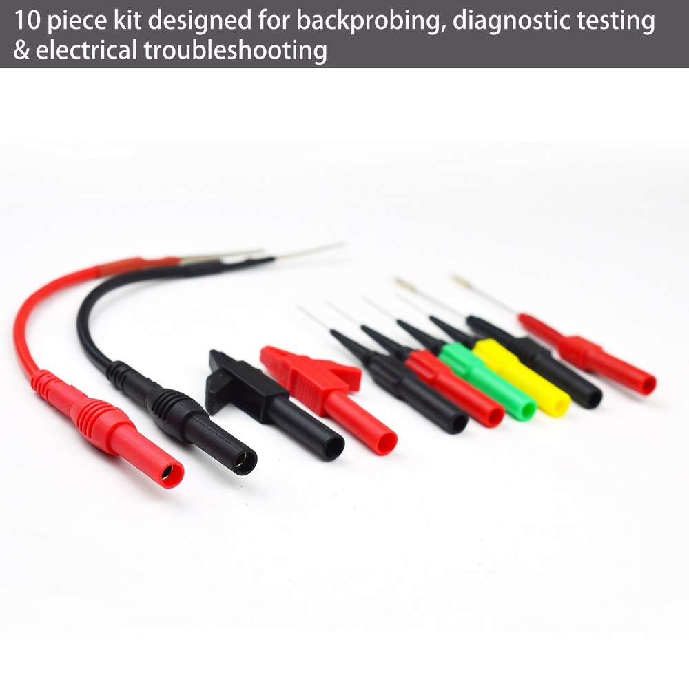 ZIBOO 804 Back Test Probe Kit, Diagnostic testing ,Electrical Troubleshooting