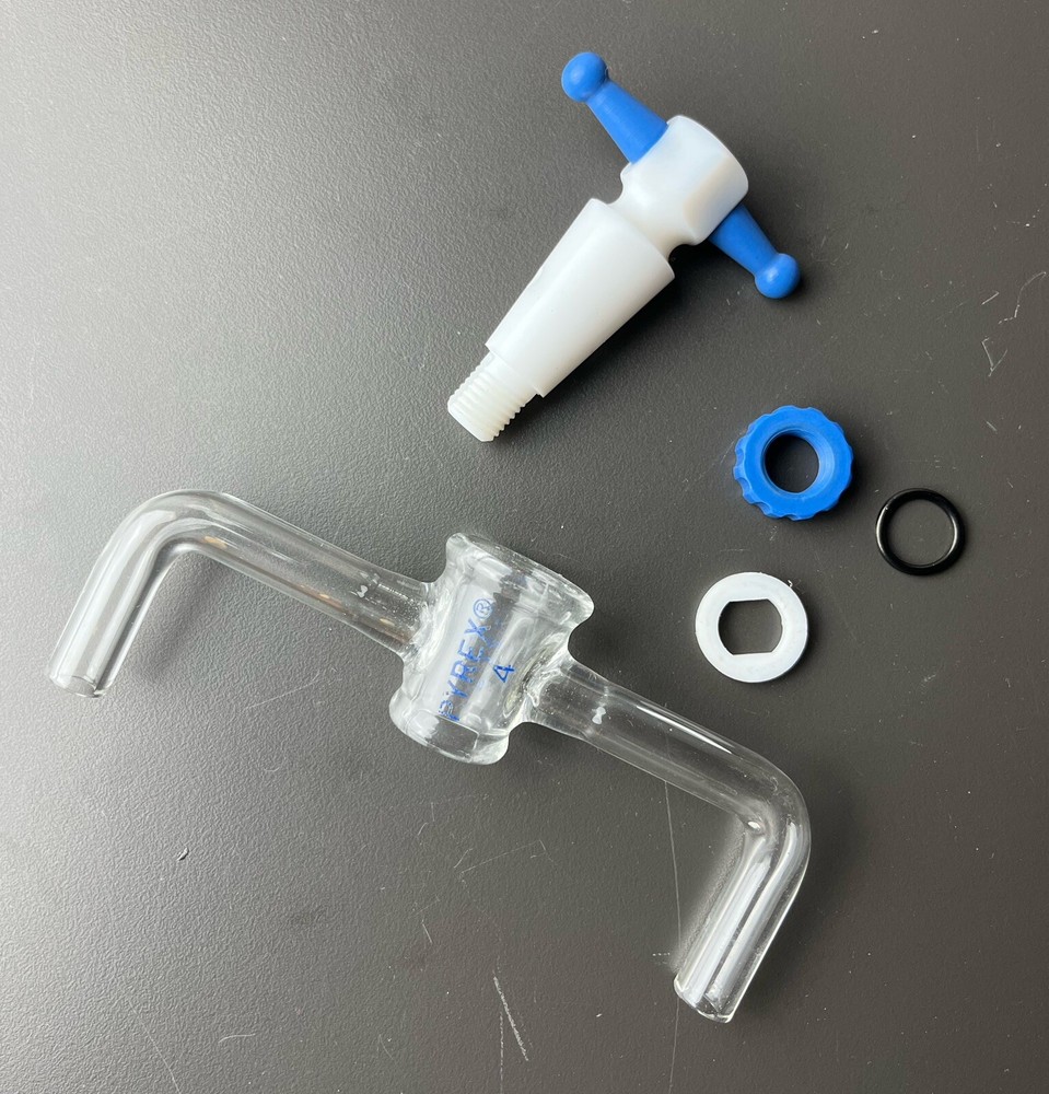 Pyrex Straight Flow Control Inlet Adapter 7282