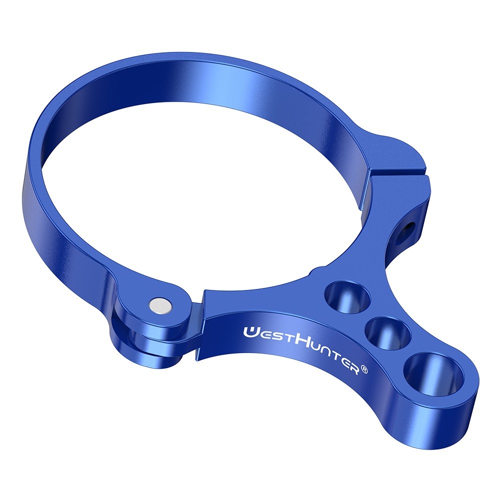Hunting Scope Throw Lever Ring Sights Switch Lever Mounts Blue 46mm Diameter