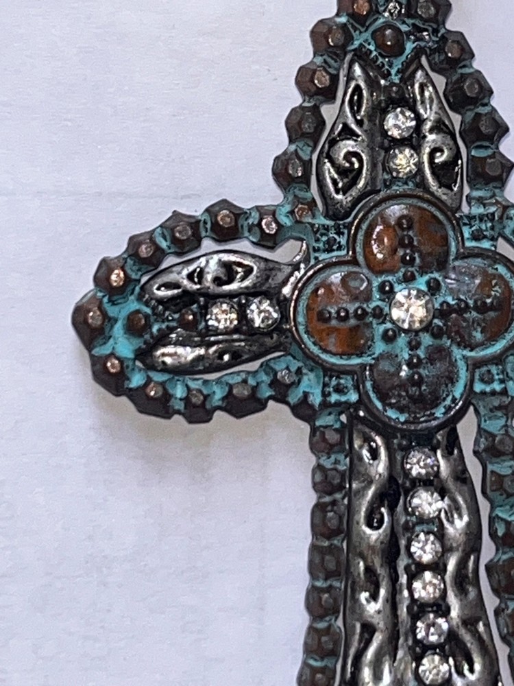 Vintage antique really old cross crucifix