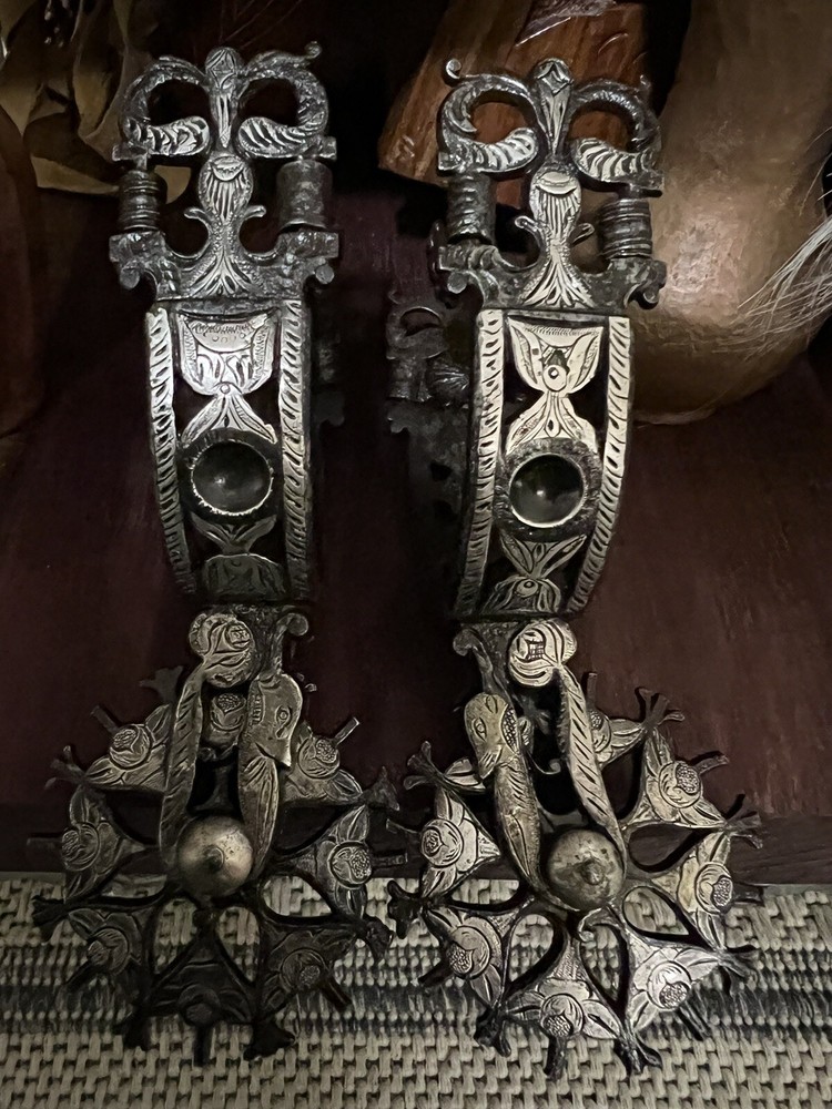 Antique 1800s Mexican Spurs Colonial