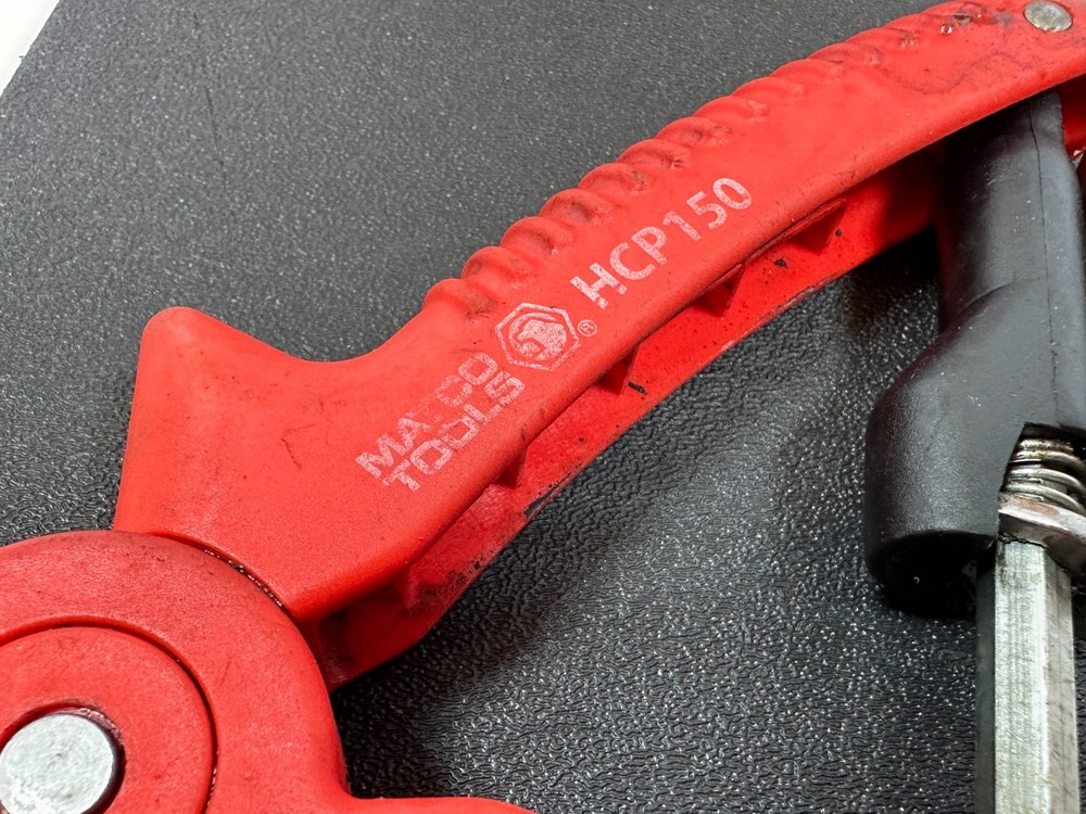 Matco Tools HCP150 Locking Hose Clamp Pliers, Red