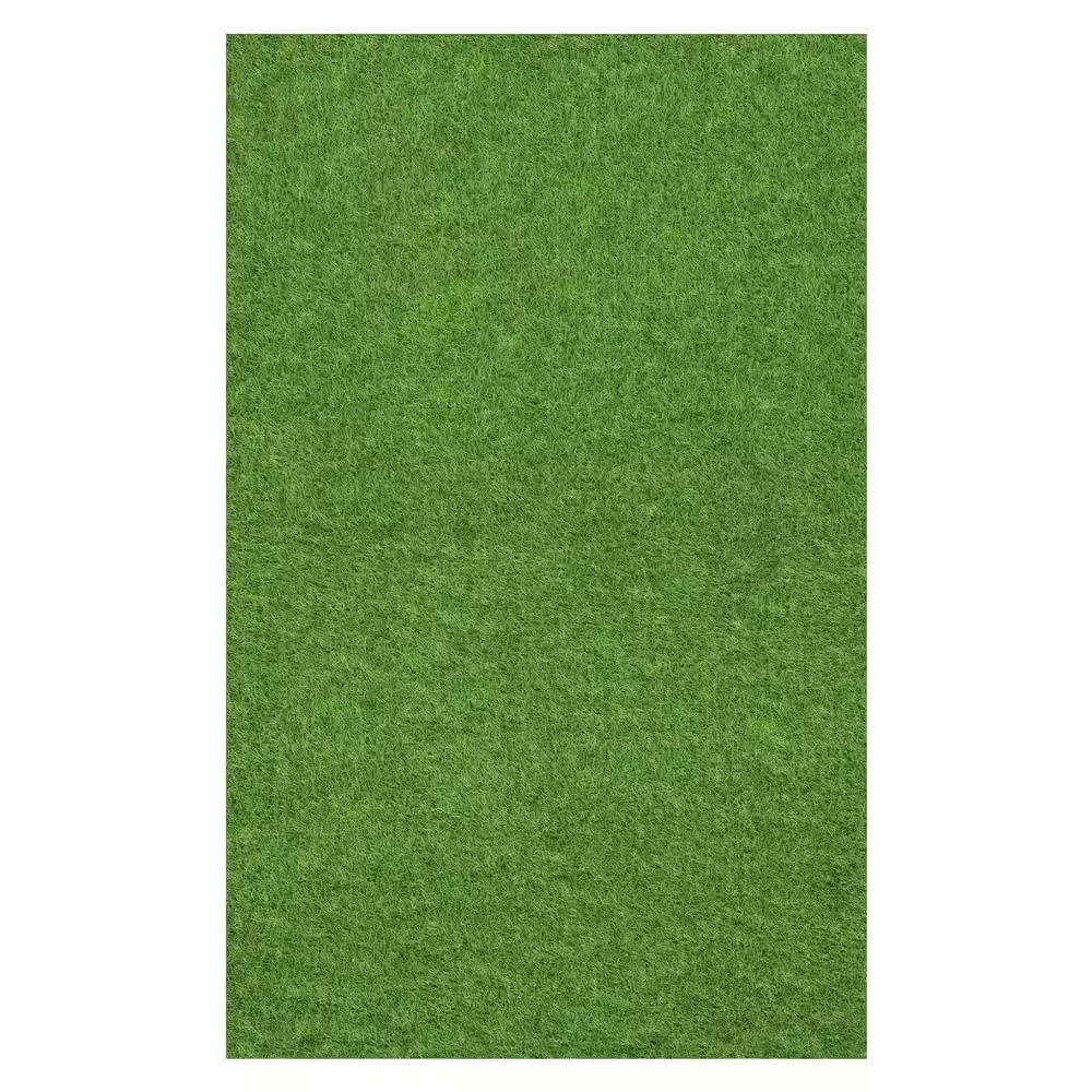Turf 6 Ft. X 9 Ft. Green Artificial Grass Rug