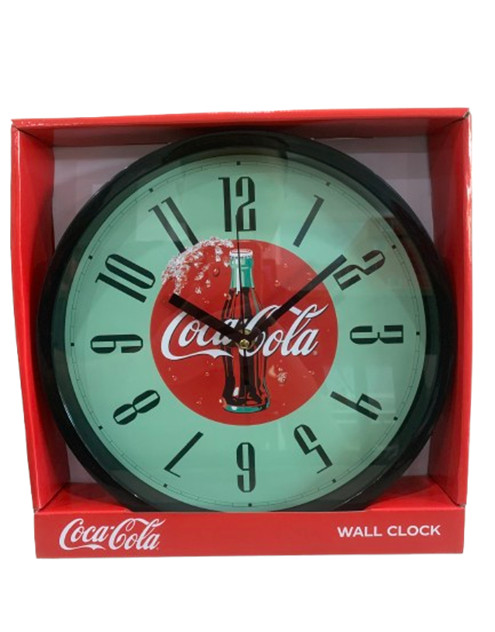 COCA COLA  30'S STYLE ROUND (10.0")  CLOCK