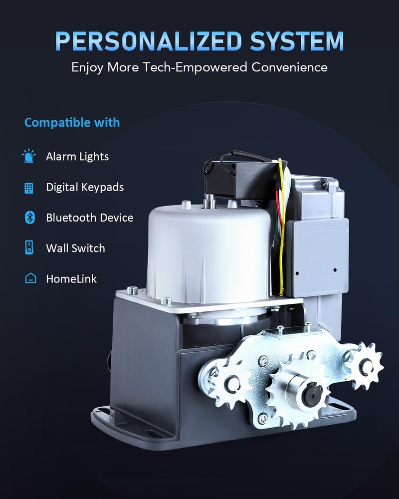 CO-Z Automatic Sliding Gate Opener Kit