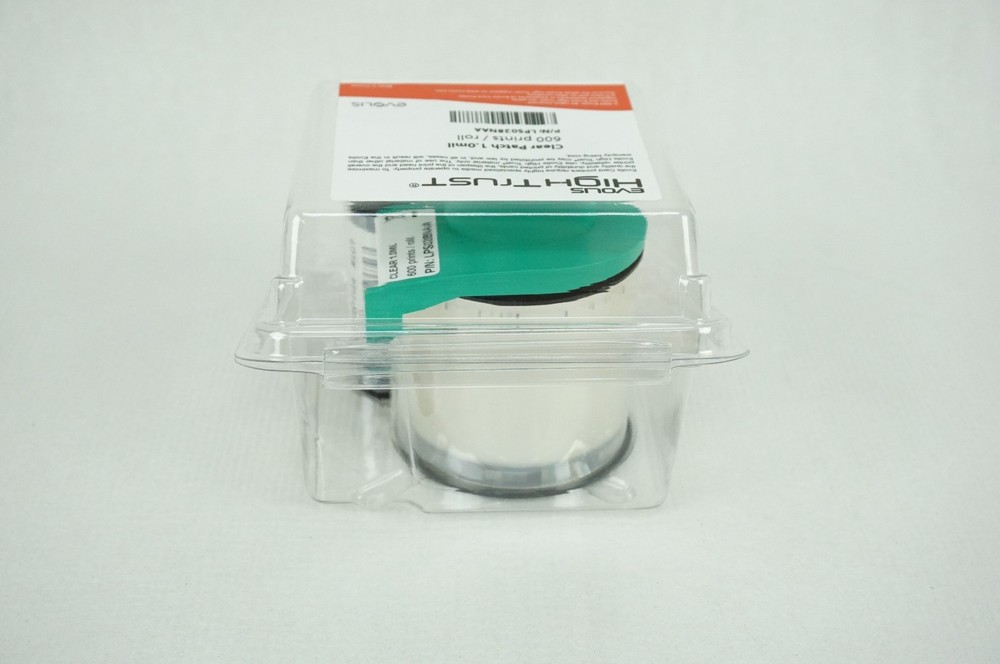 Evolis LPS028NAA High Trust Clear Patch Roll 1.0mil 600 Prints