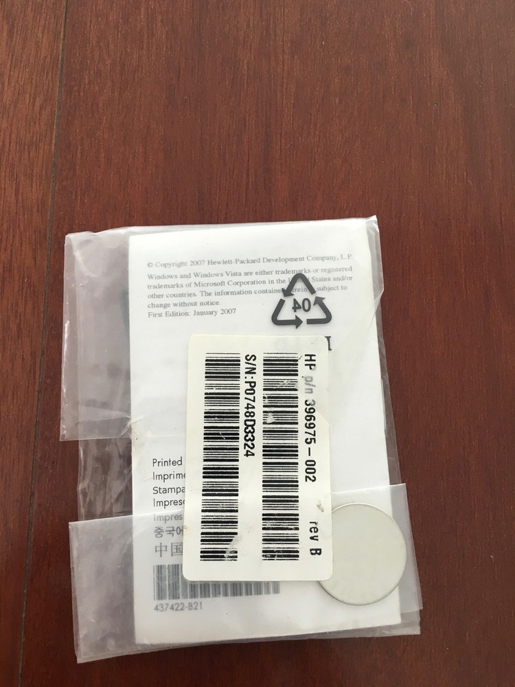 NEW HP Remote Control 396975 for laptops with battery