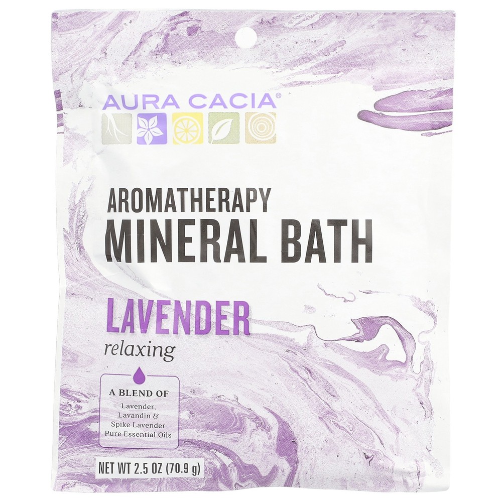 Aromatherapy Mineral Bath, Lavender, 2.5 oz (70.9 g)
