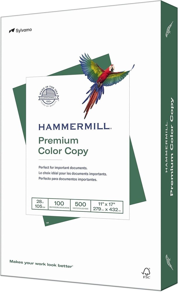 High-Tech Color Copy Paper - 11x17, 500 Sheets