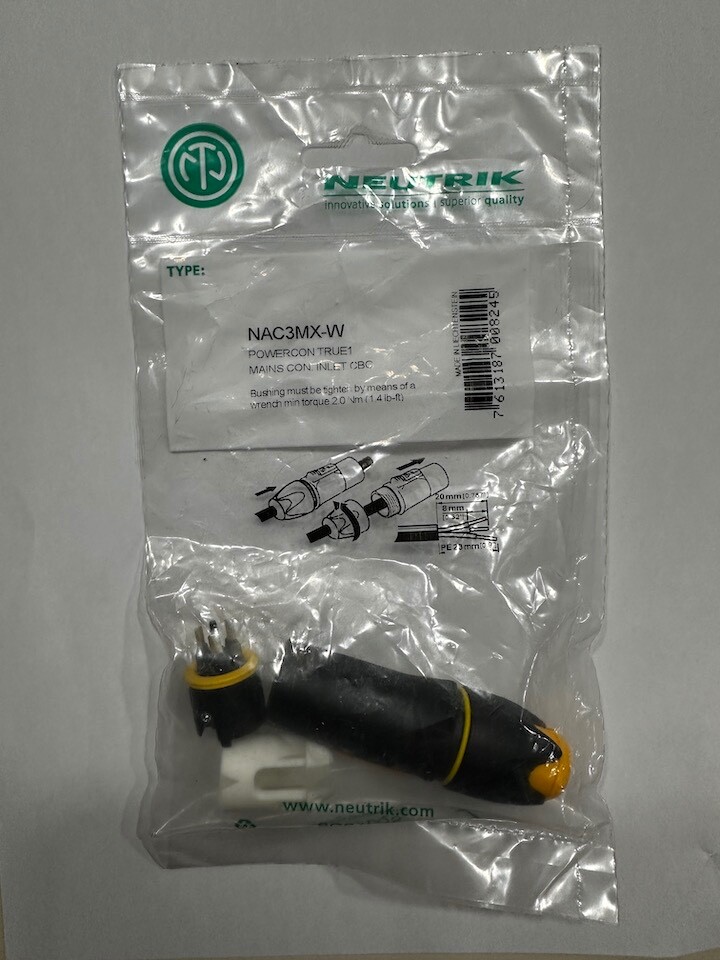 Neutrik Powercon Cord Connector Sets