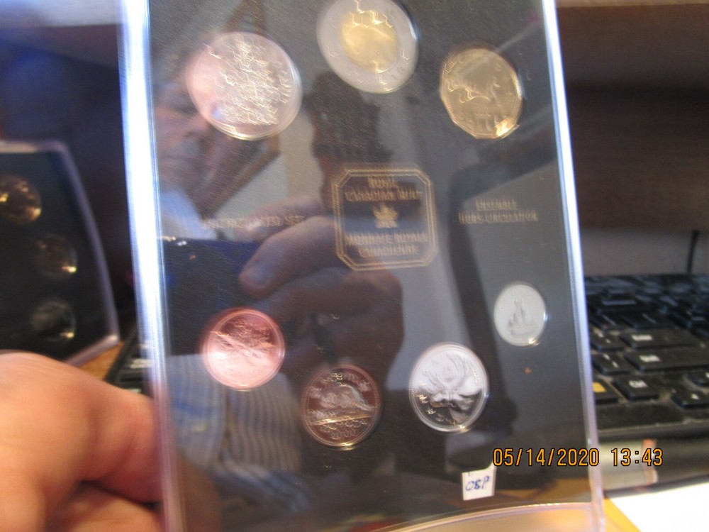 2000 Royal Canadian Uncirculated Proof Set +++++ (7)