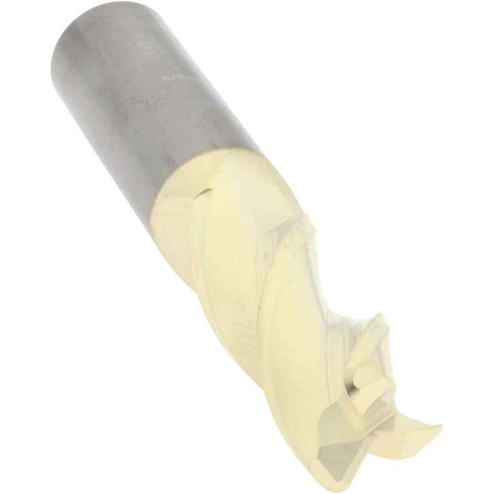Accupro 5/8" Diam 3 Flute Single End Solid Carbide 0.09" Corner Radius End Mi...