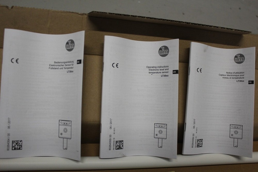 Level Sensor ifm LT3024 New