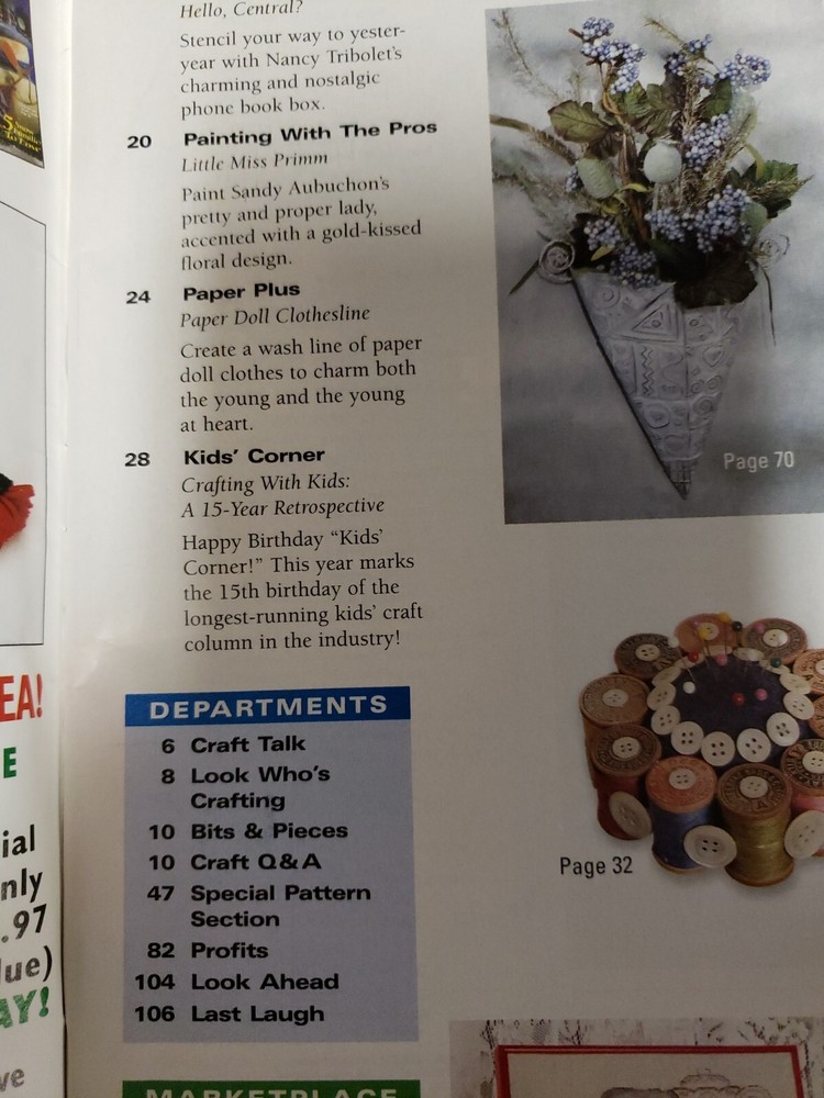 Crafts Magazine September 2000