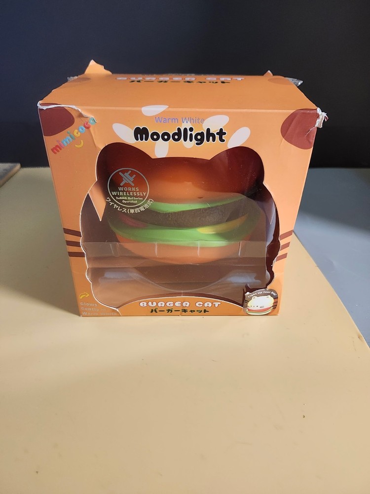 Moodlight-Nightlight Mimicoco BURGER CAT