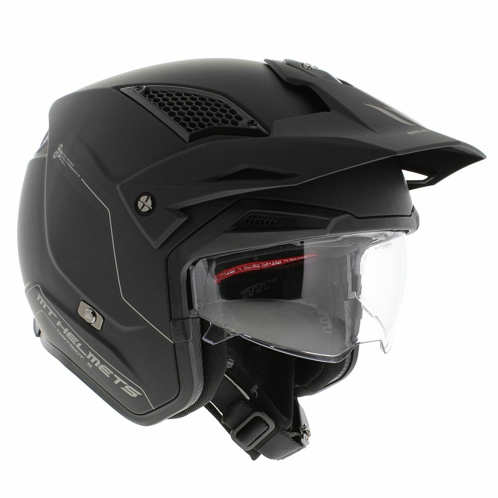 MT District S SV helmet matte black