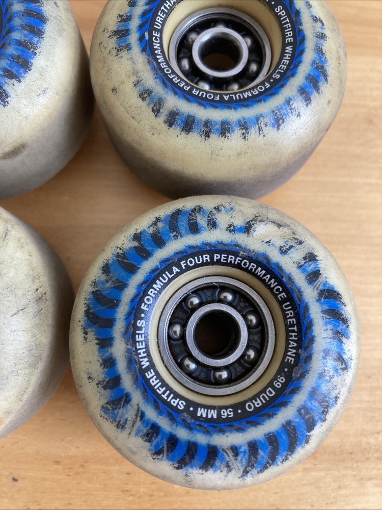 56mm 99d Spitfire Wheels Formula Four Classics Skateboarding Bones Bearings