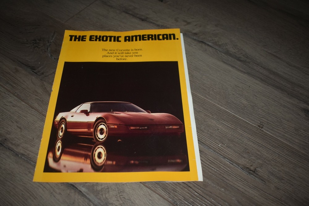 1984 Chevy Corvette magazine advertisment