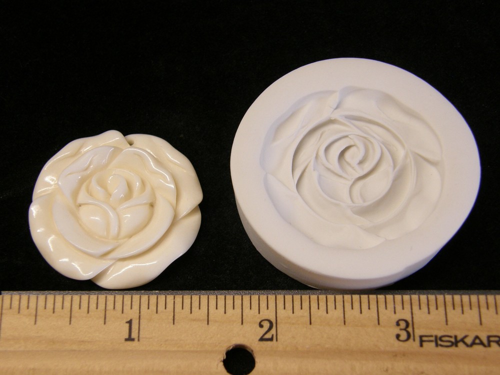 Rose Polymer Clay Mold (MD1130)