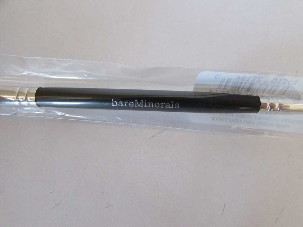 BareMinerals Double Ended Eye Liner Shadow Eyeshadow Brush Sealed