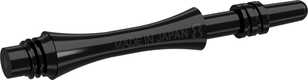 Target 8 Flight Slim Black 19mm Spin Shaft