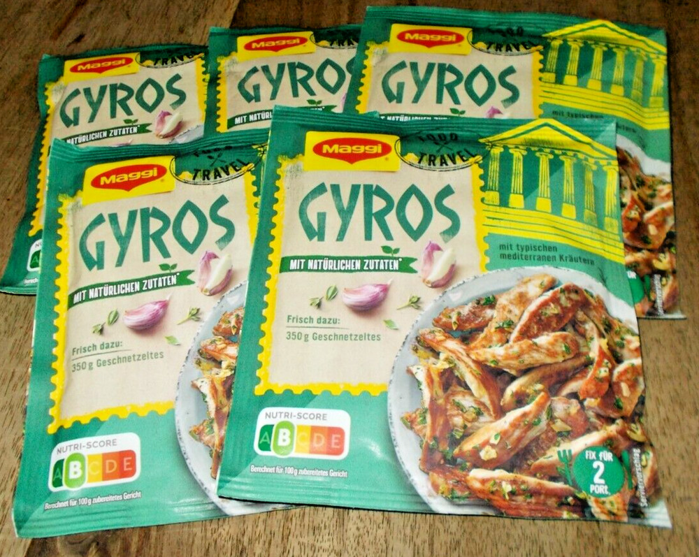 Maggi Gyros (43,33/kg) 5 x 30g