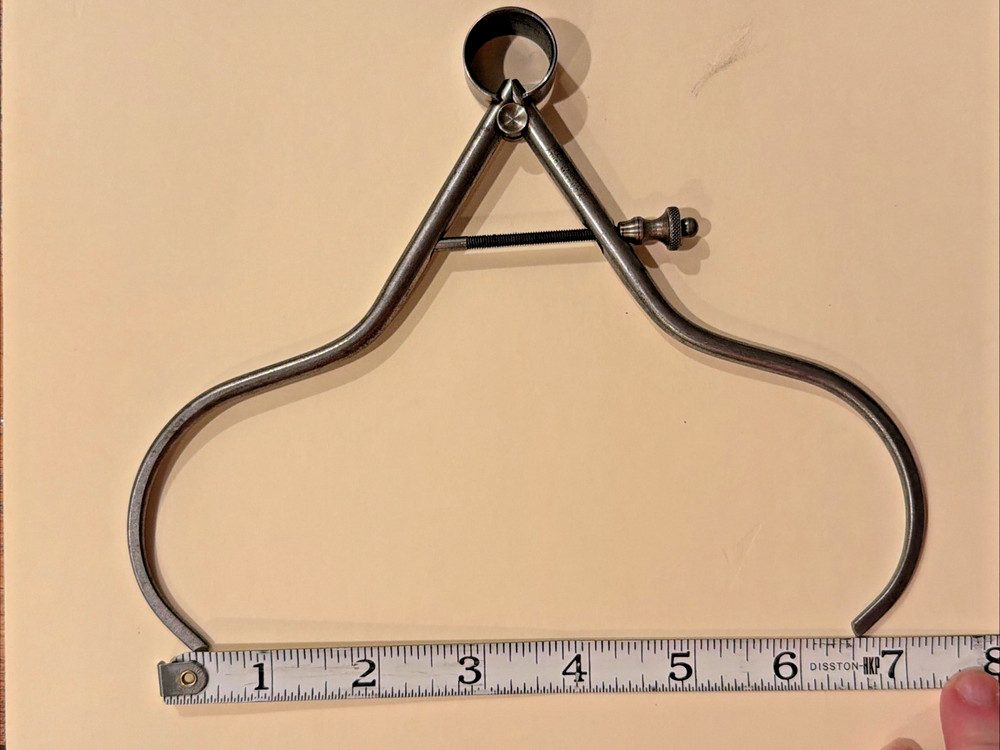 Starrett No. 275 Outside Caliper Spring Type 6" Precision Measuring Tool