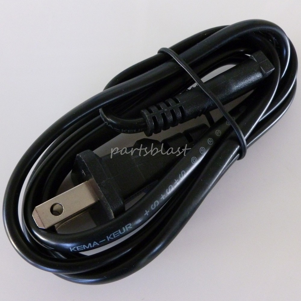 SONY 2-Prong Polarized Type Power Cord BOOMBOX STEREO RECEIVER CD Player cable