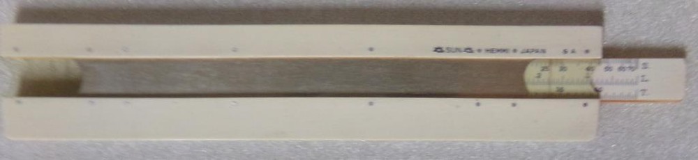 Post 1444K Slide Rule Japan