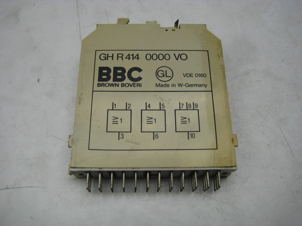 BROWN BOVERI GHR4140000V0 MODULE UNMP