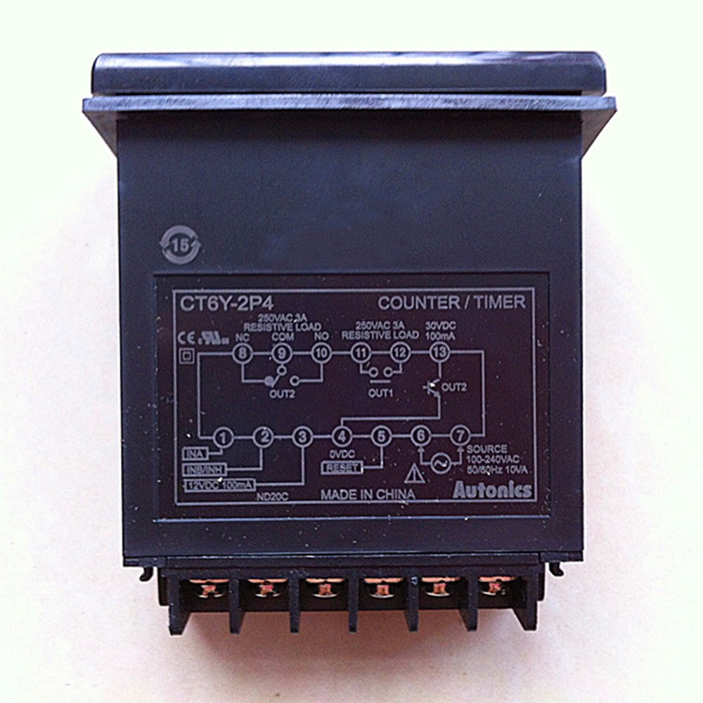 Autonics CT6Y-2P4 Counters Standard type New 1PCS ✦KD