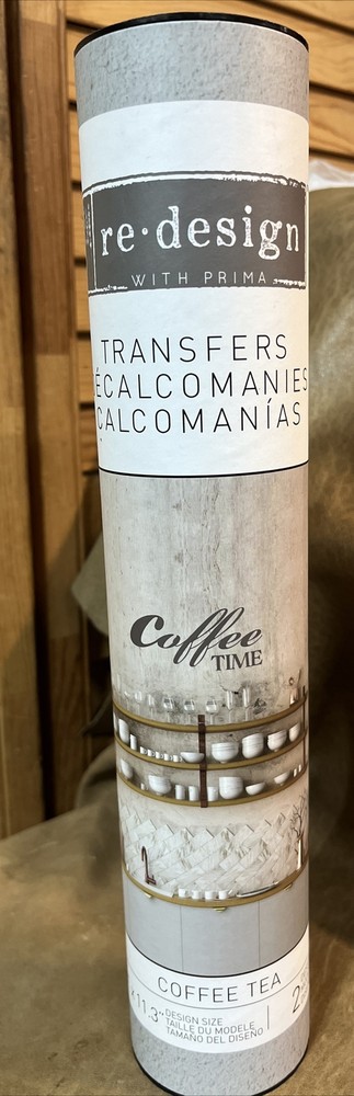 Re-Design Prima Transfer "Coffee Tea"