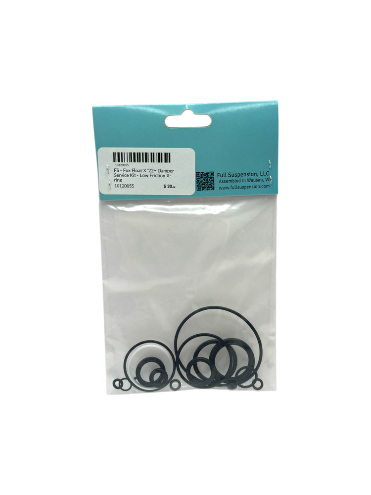 FS – Fox Float X ’22+ Damper Service Kit – Low Friction X-Ring | USA Made