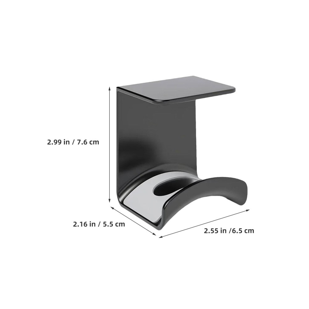 4 Pcs Under Desk Headphone Stand Headset Accessories Holder Table