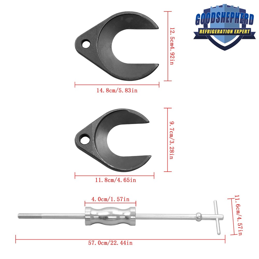 Removal Tool Kit Inner CV Joint Puller Slide Hammer Wheel Drive Axle Half Shaft