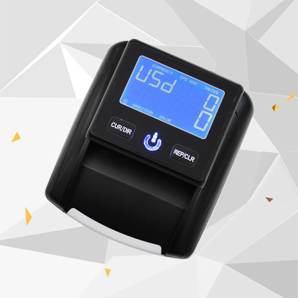 Counterfeit Bill Money Detector Fake Currency Detection Machine Test Dolla,
