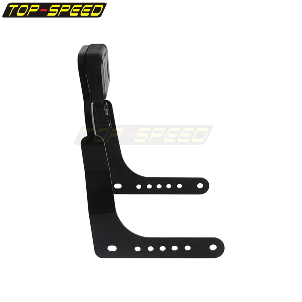 Motorcycle Backrests Low Profile Fixed Sissy Bar Kit For Low Rider FXLR FXLRS