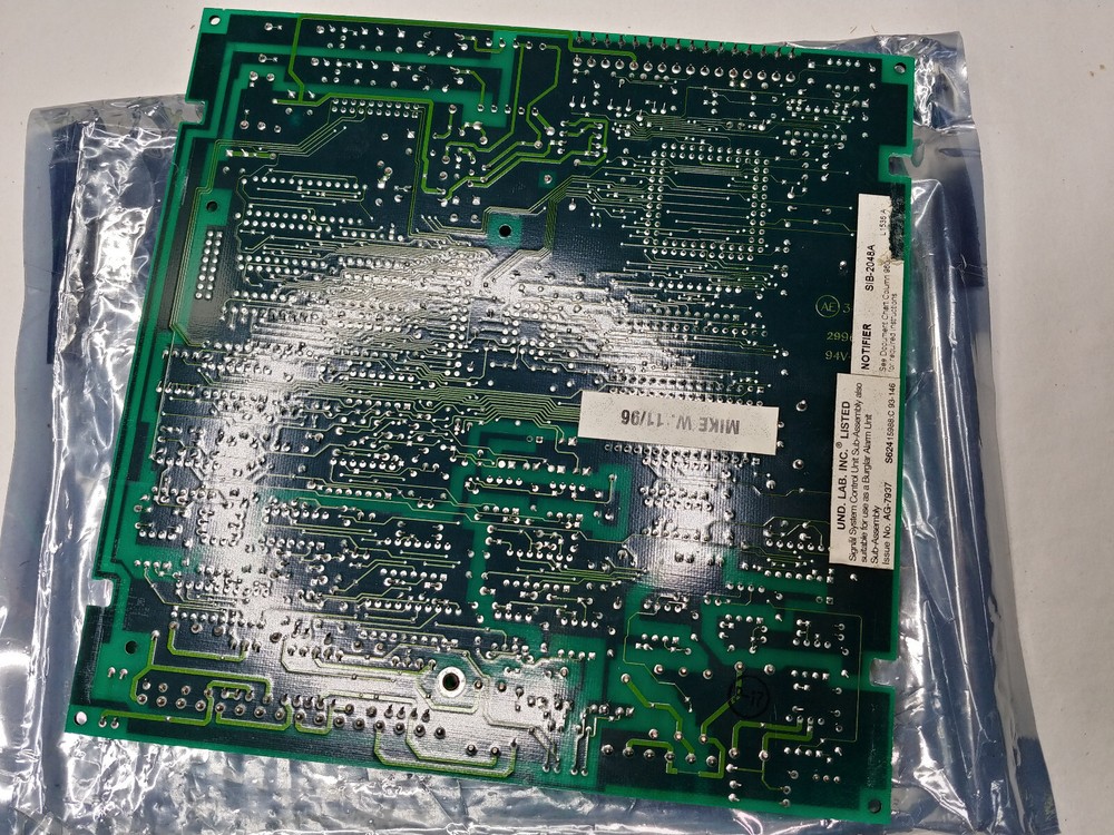 NOTIFIER SIB-2048 FIRE ALARM NETWORK SERIAL INTERFACE BOARD MODULE